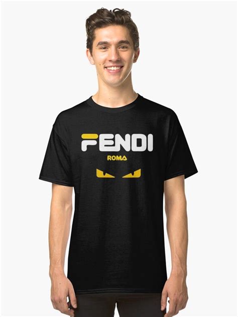 fendi roma tee|More.